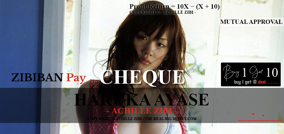 ACHILLE ZIBI - THE REAL BIG MONEY - HARUKA AYASE