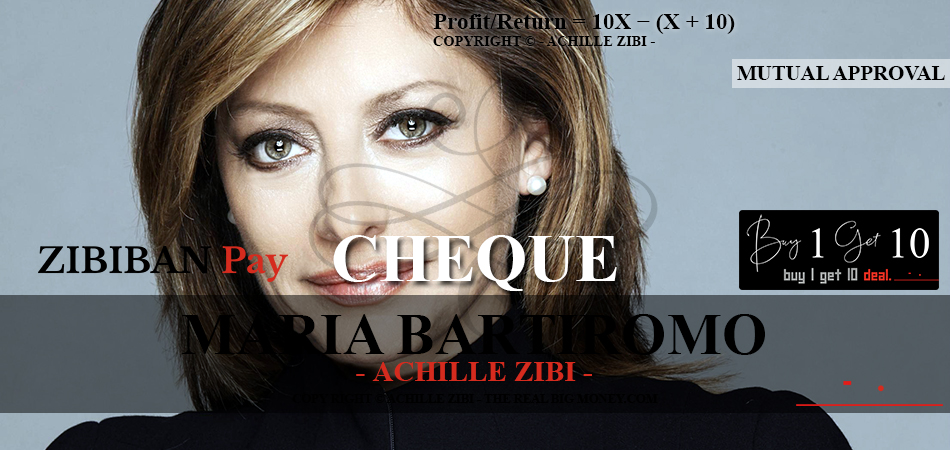 ACHILLE ZIBI - THE REAL BIG MONEY - MARIA BARTIROMO