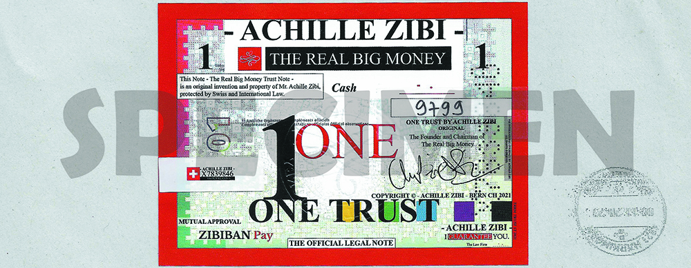 ACHILLE ZIBI - THE REAL BIG MONEY - 1TRUST